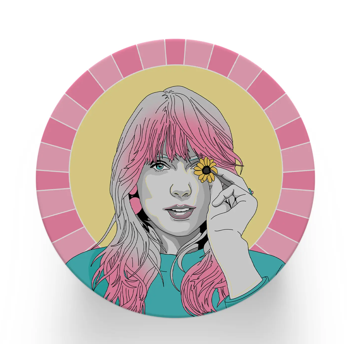 Taylor portrait coaster wilder